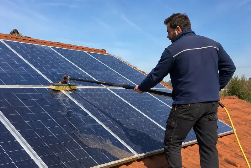 Nettoyage et entretien de panneaux solaires à Condat-sur-Vézère